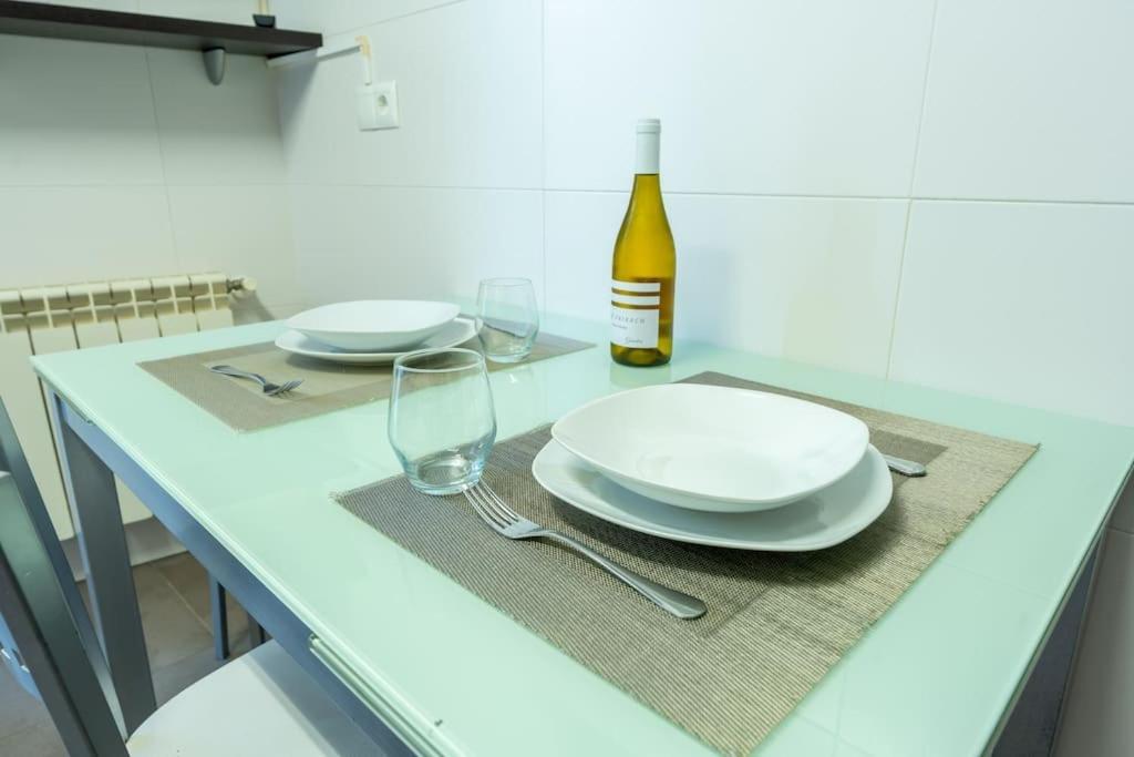 Apartamento En El Corazon De La Ciudad Con Parking Santander Eksteriør billede